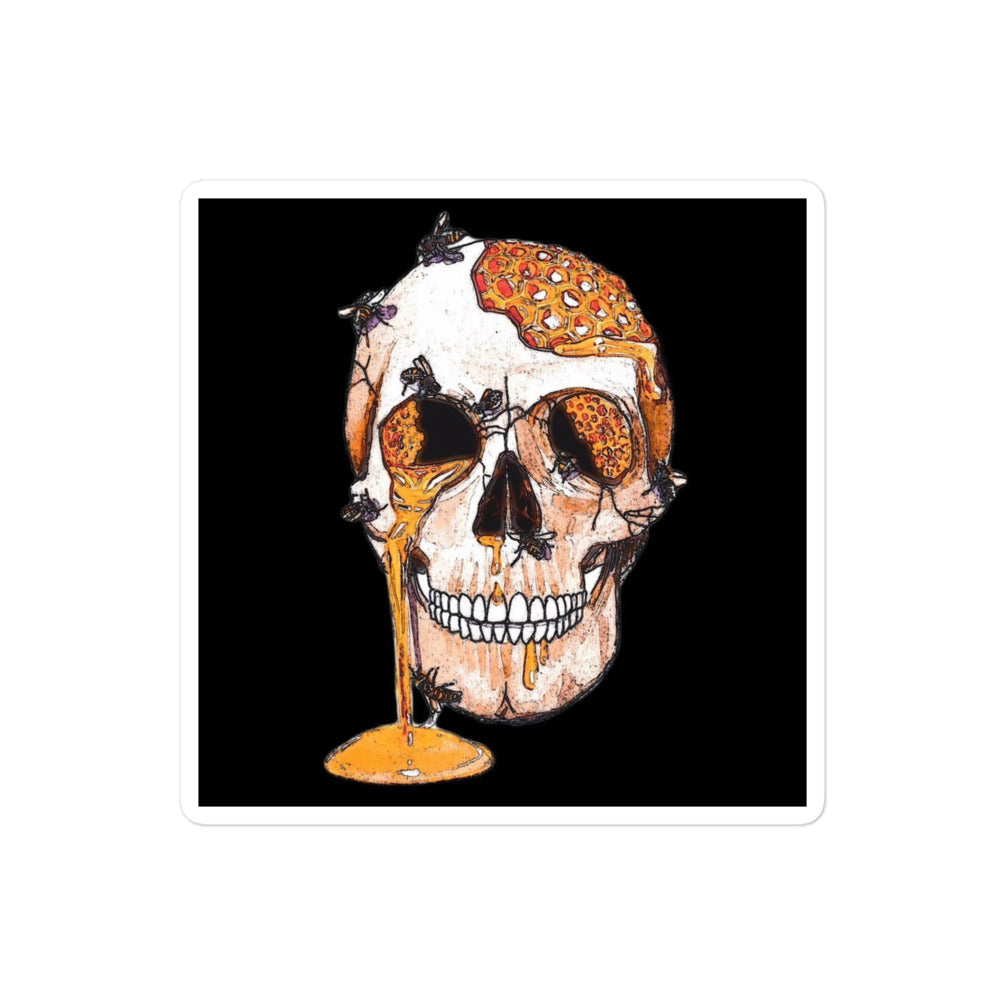 HighveMindMusic Skull Sticker