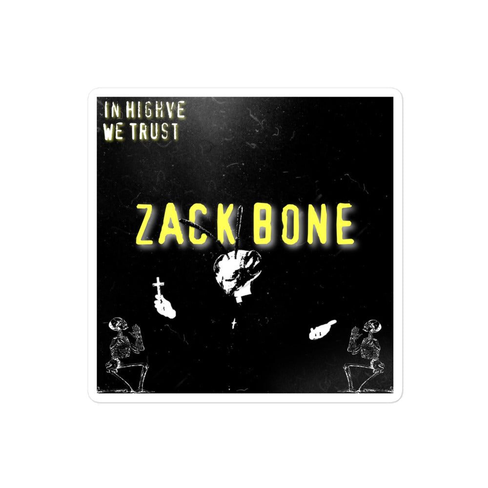 Zack Bone Bee Priest Bubble-free stickers