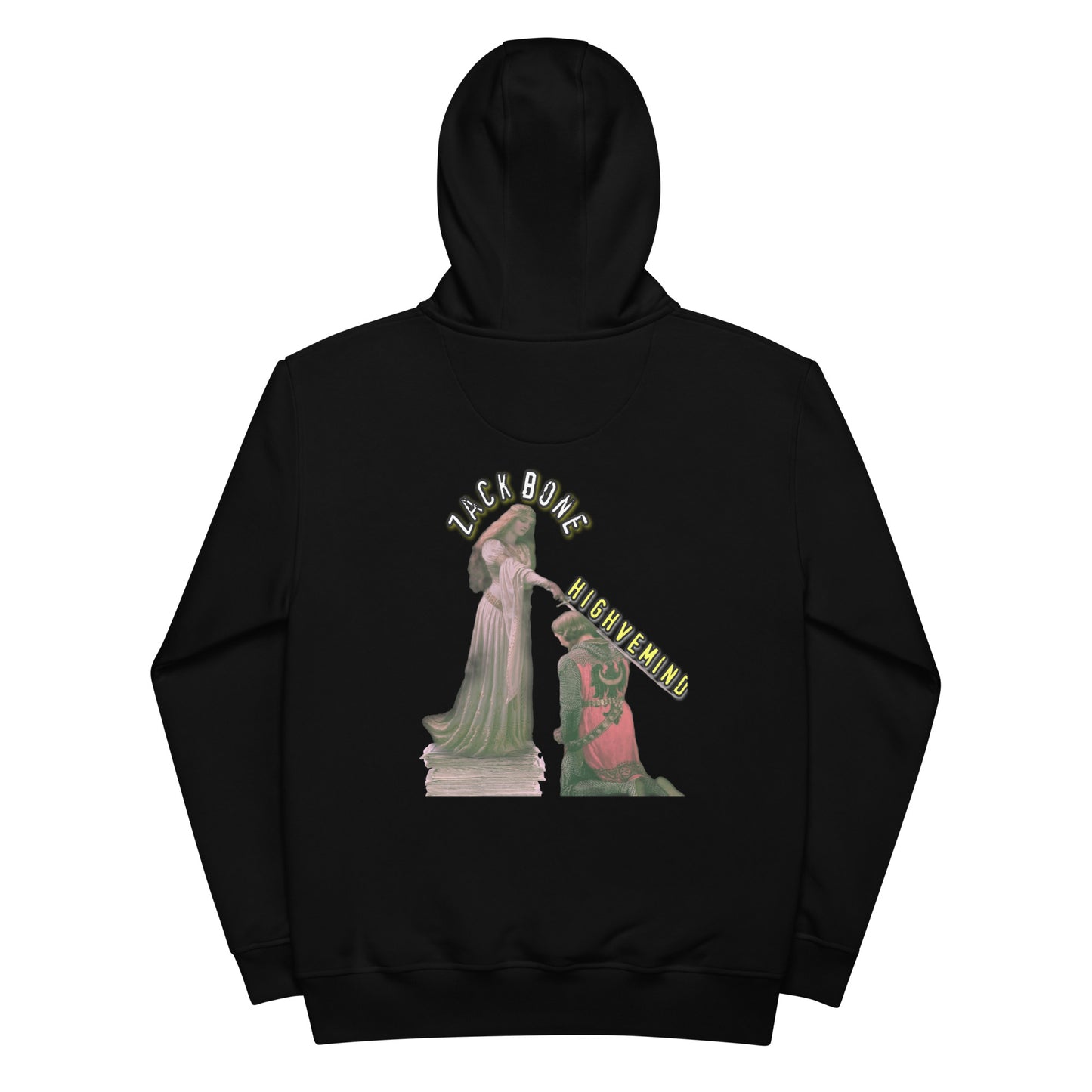 Premium eco Highvemind hoodie/Knighted on back