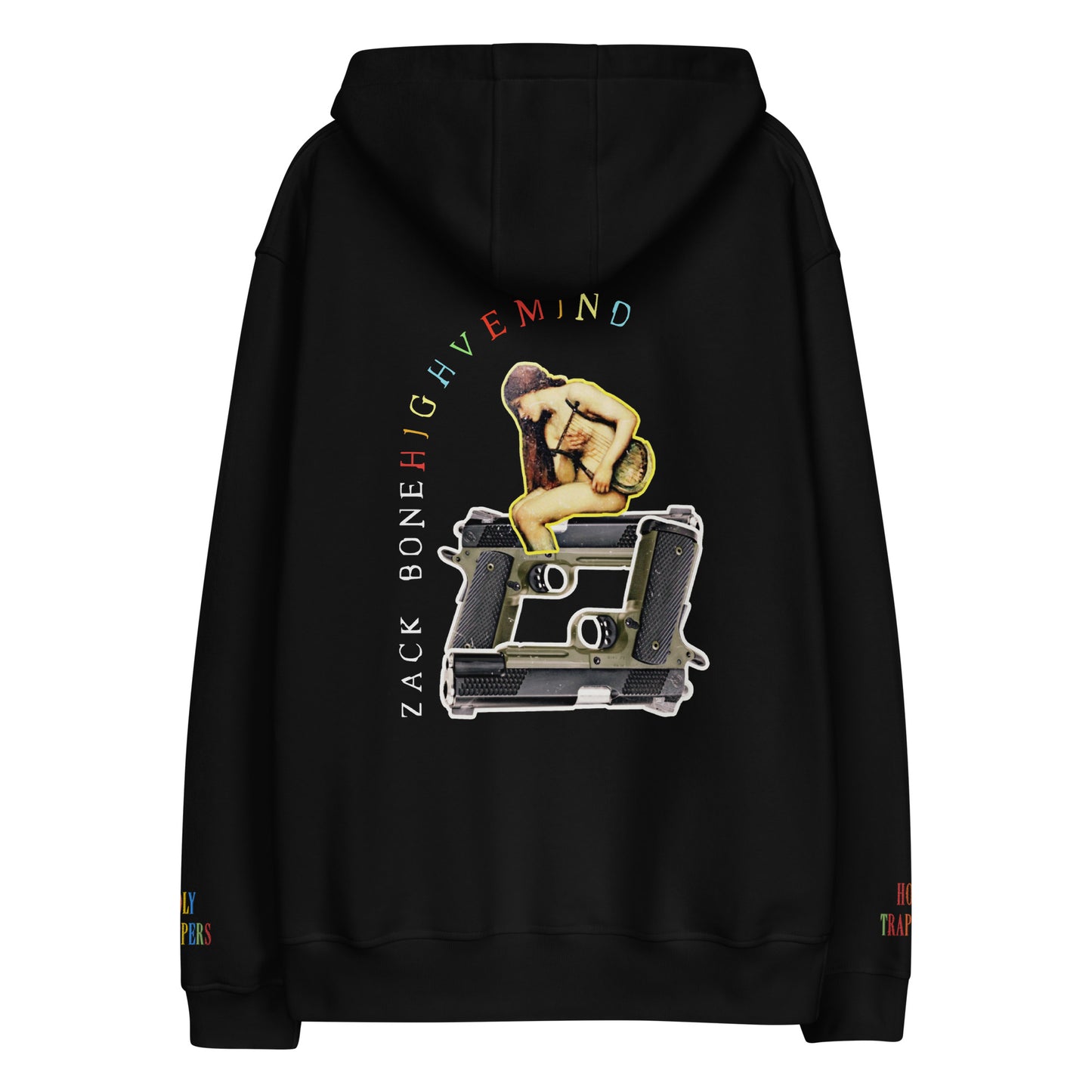 Premium Embroidered Holy Trapper Hoodie