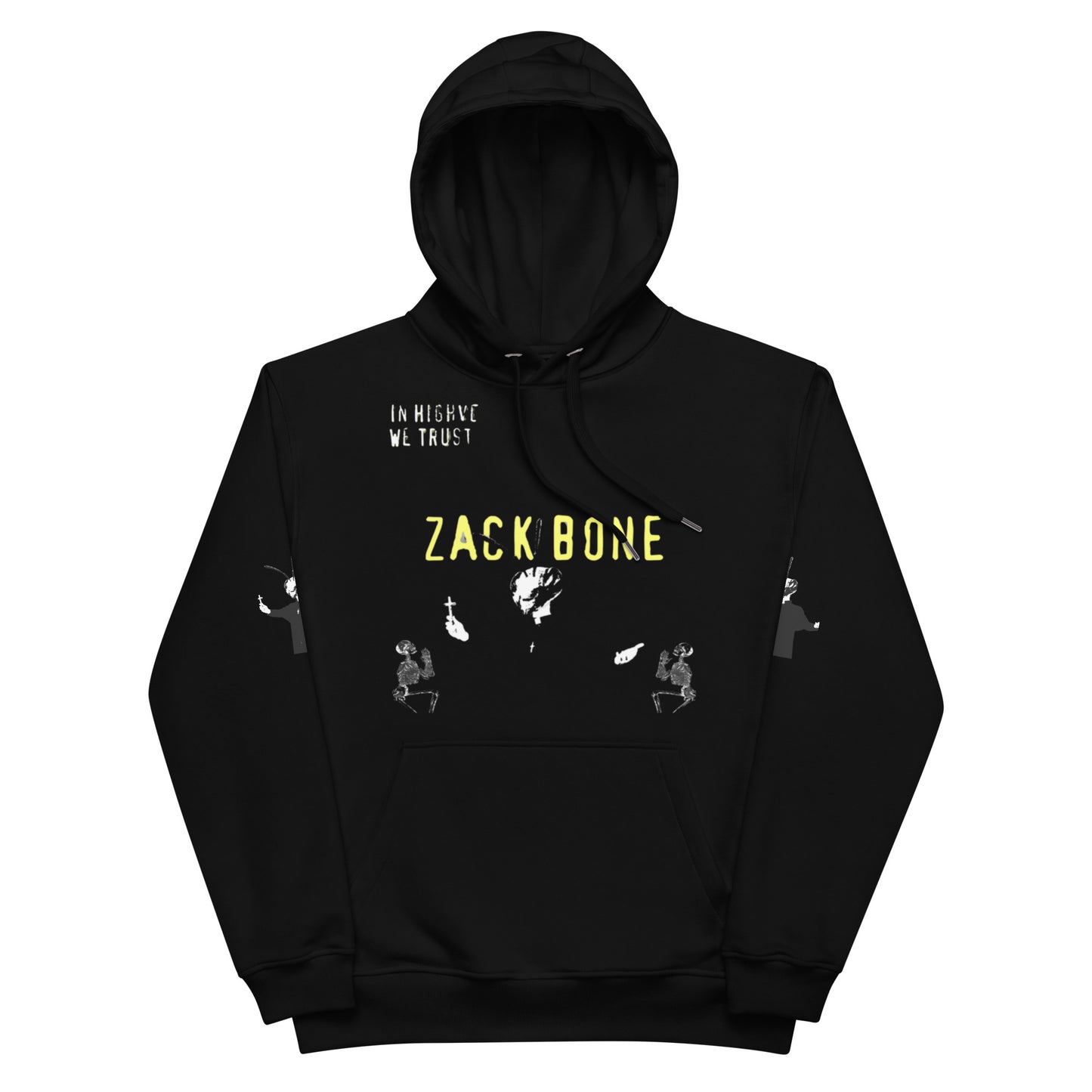 Zack Bone Bee Priest Premium eco hoodie