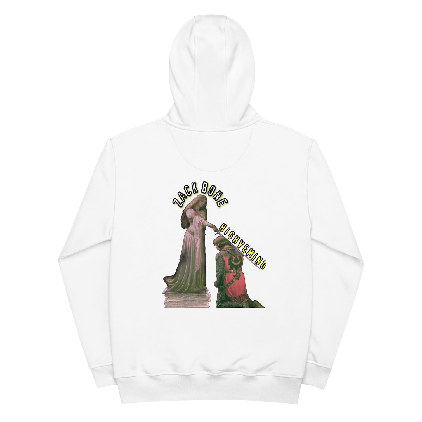 Premium eco Highvemind hoodie/Knighted on back