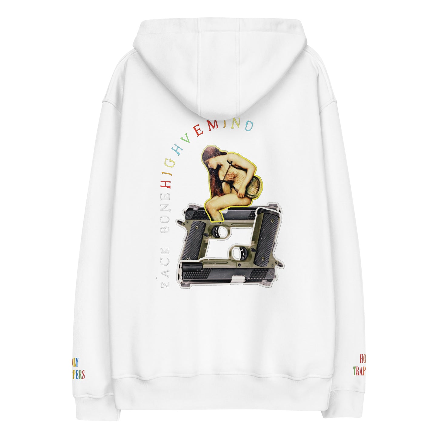 Premium Embroidered Holy Trapper Hoodie