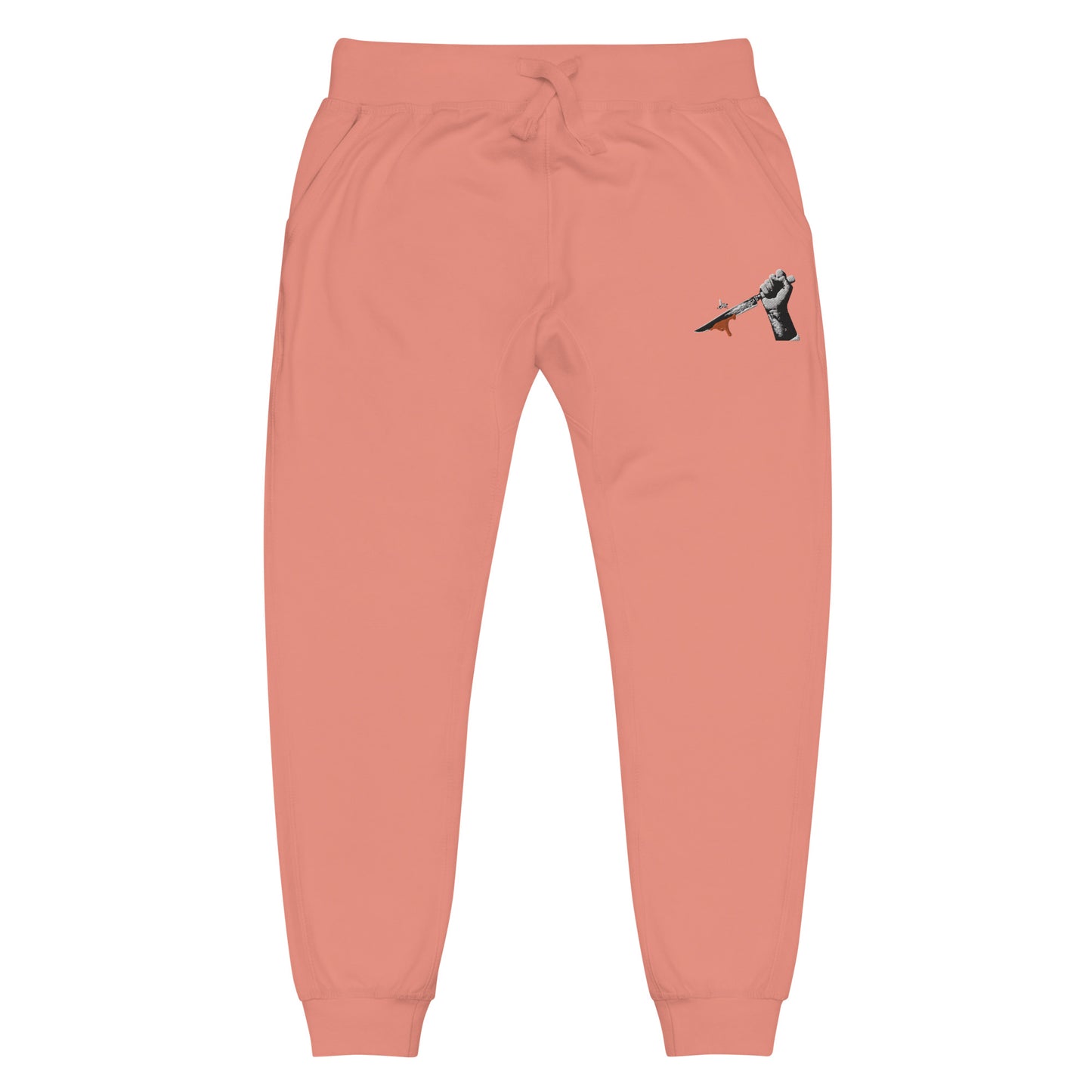 Embroidered Bee Knife Sweatpants