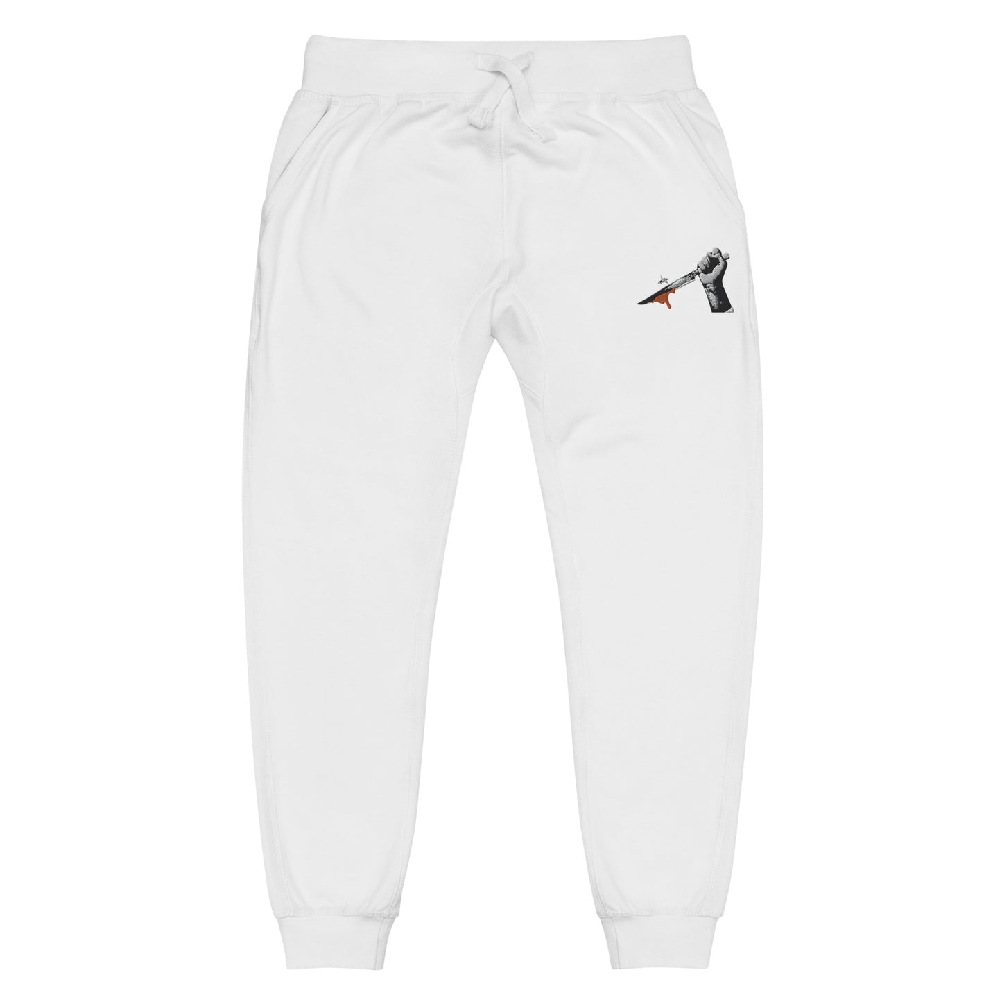 Embroidered Bee Knife Sweatpants