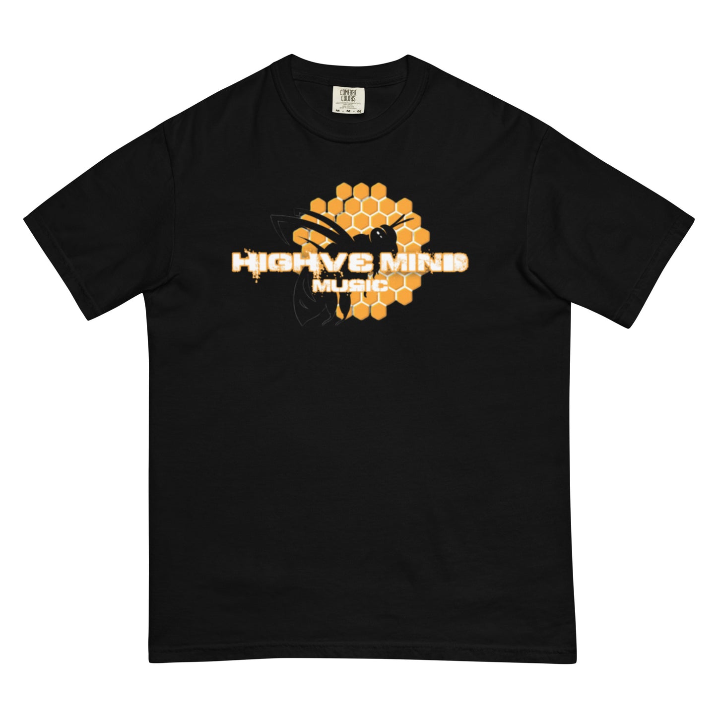 Unisex heavyweight t-shirt Classic Logo/Bee Knife on back