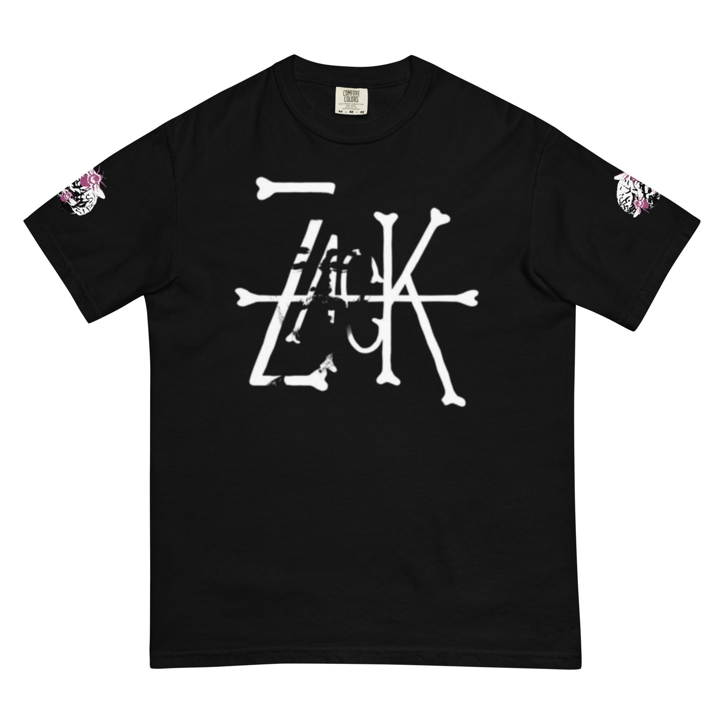 Zack Bone Tee (Bee Knife on back/Bee Brain on sleeves)