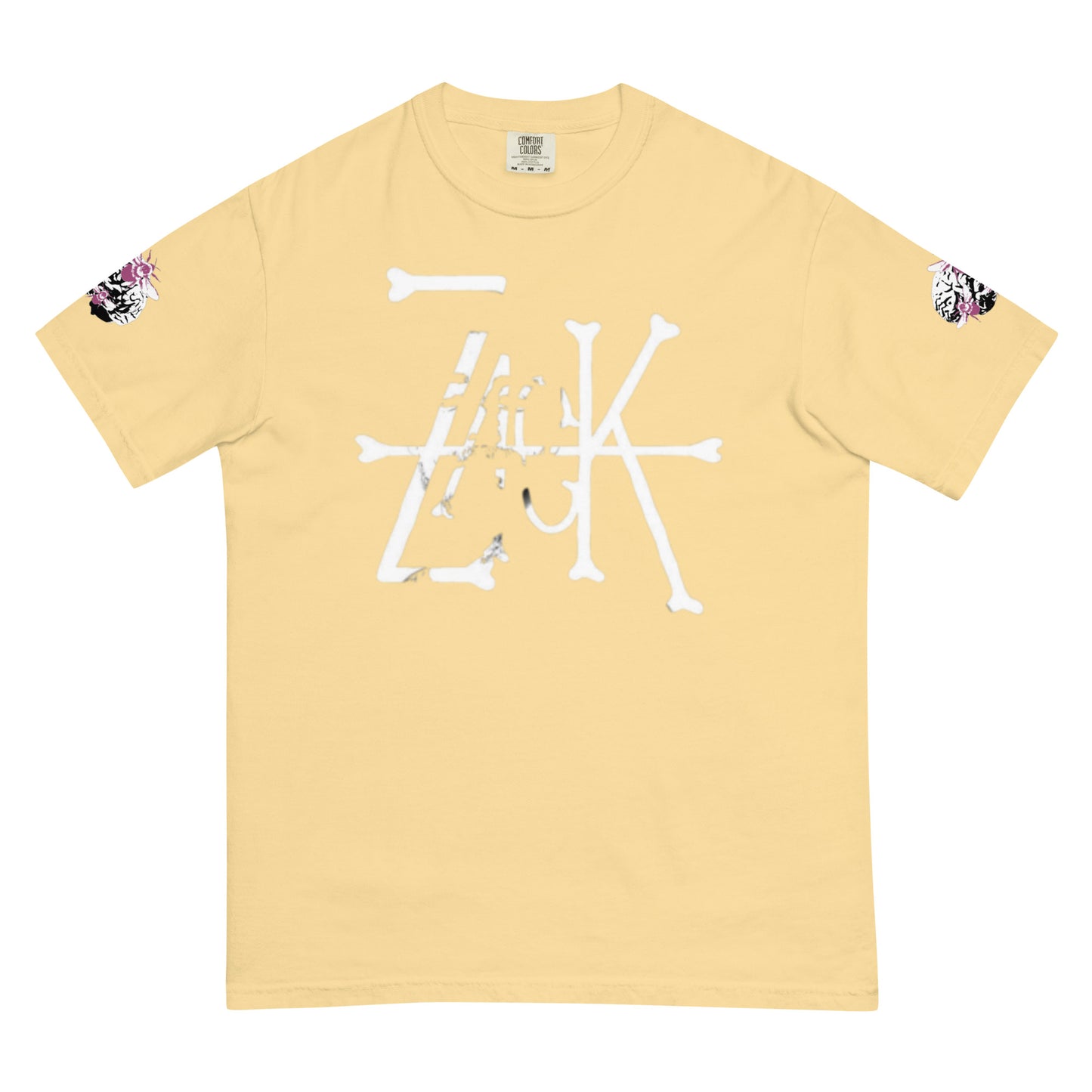 Zack Bone Tee (Bee Knife on back/Bee Brain on sleeves)