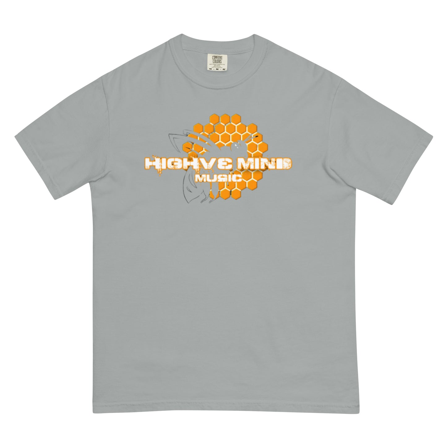 Unisex heavyweight t-shirt Classic Logo/Bee Knife on back