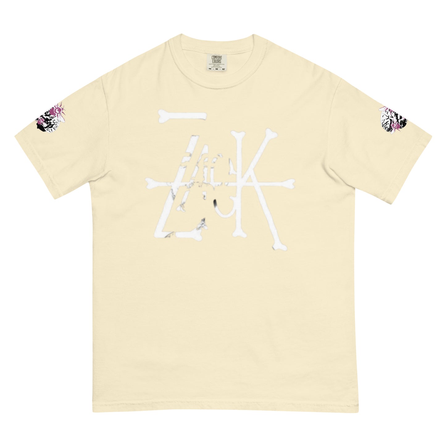 Zack Bone Tee (Bee Knife on back/Bee Brain on sleeves)