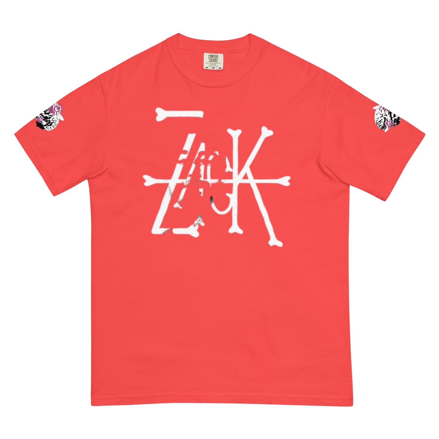 Zack Bone Tee (Bee Knife on back/Bee Brain on sleeves)