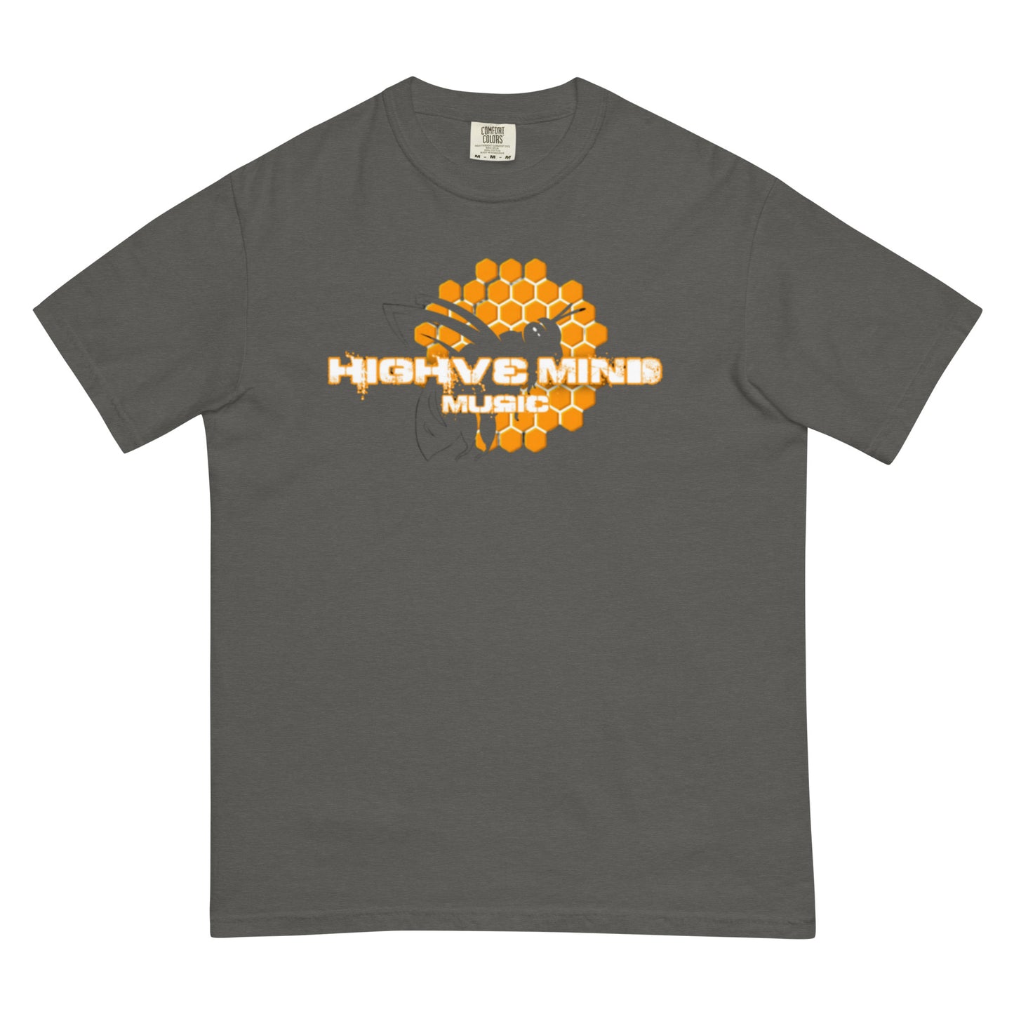 Unisex heavyweight t-shirt Classic Logo/Bee Knife on back