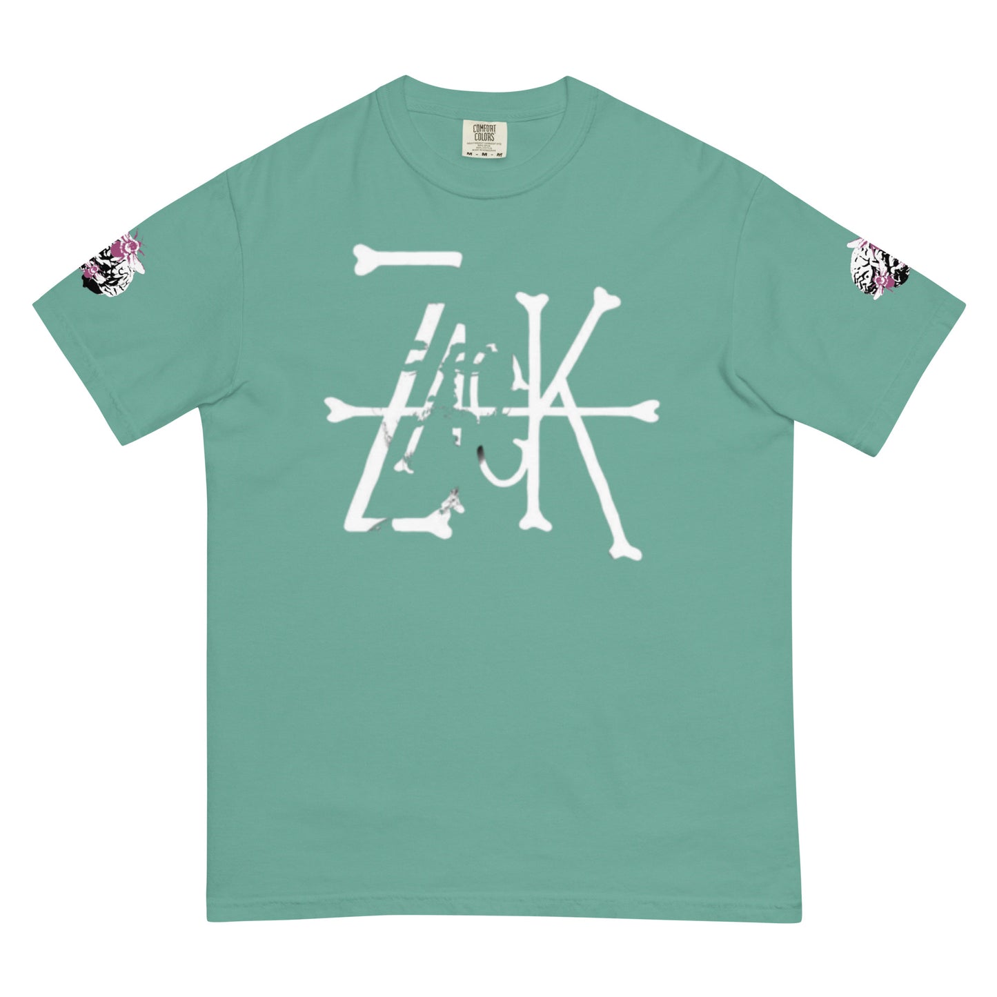 Zack Bone Tee (Bee Knife on back/Bee Brain on sleeves)