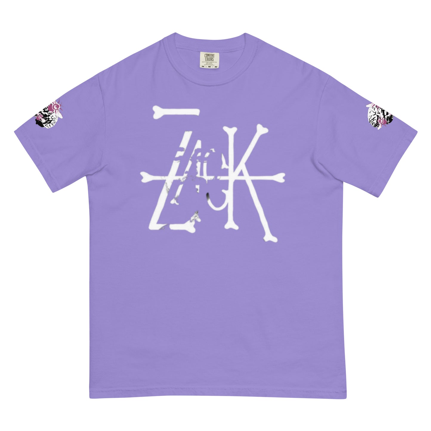 Zack Bone Tee (Bee Knife on back/Bee Brain on sleeves)