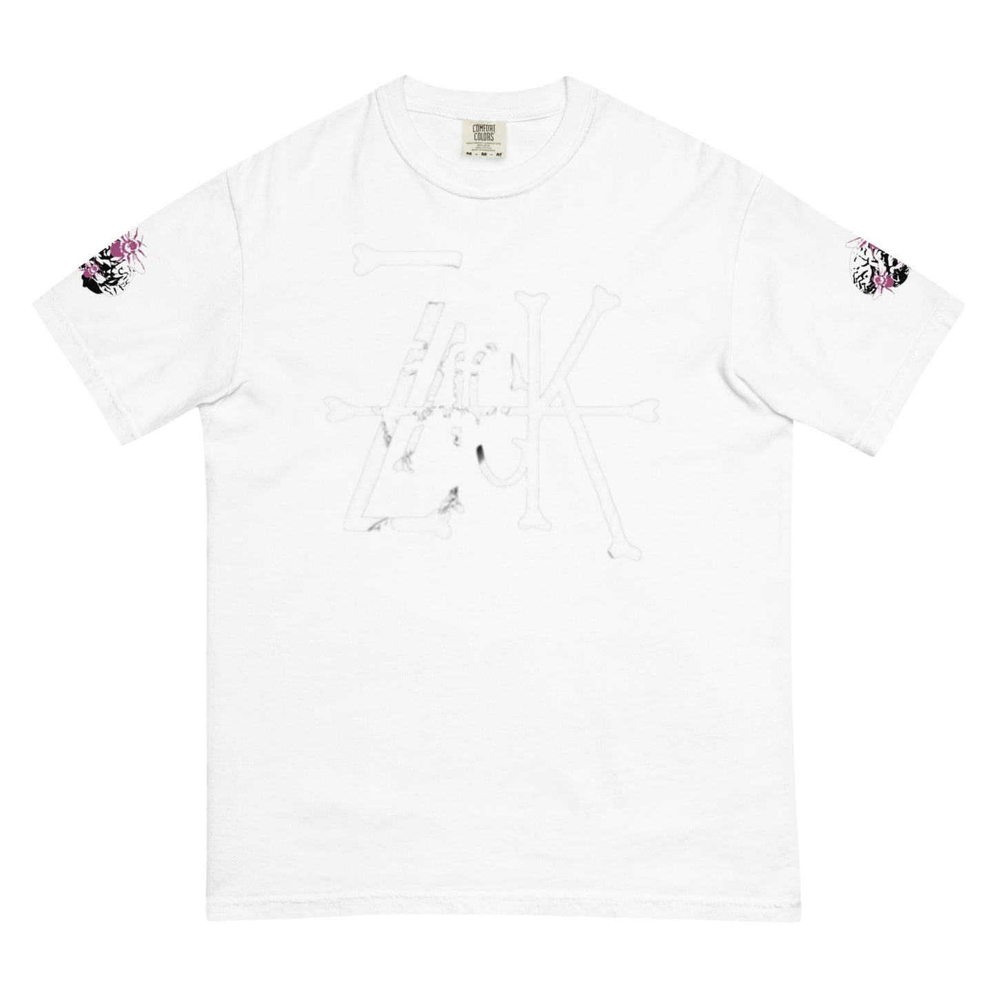 Zack Bone Tee (Bee Knife on back/Bee Brain on sleeves)