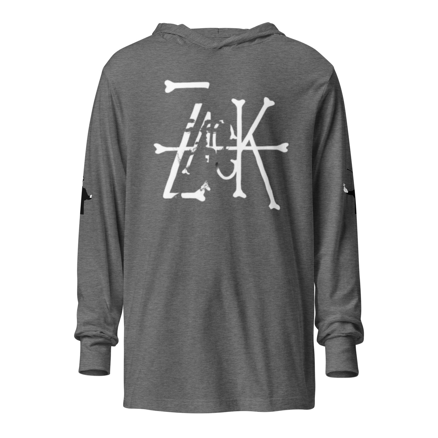 Classic Zack Bone Hooded long-sleeve tee