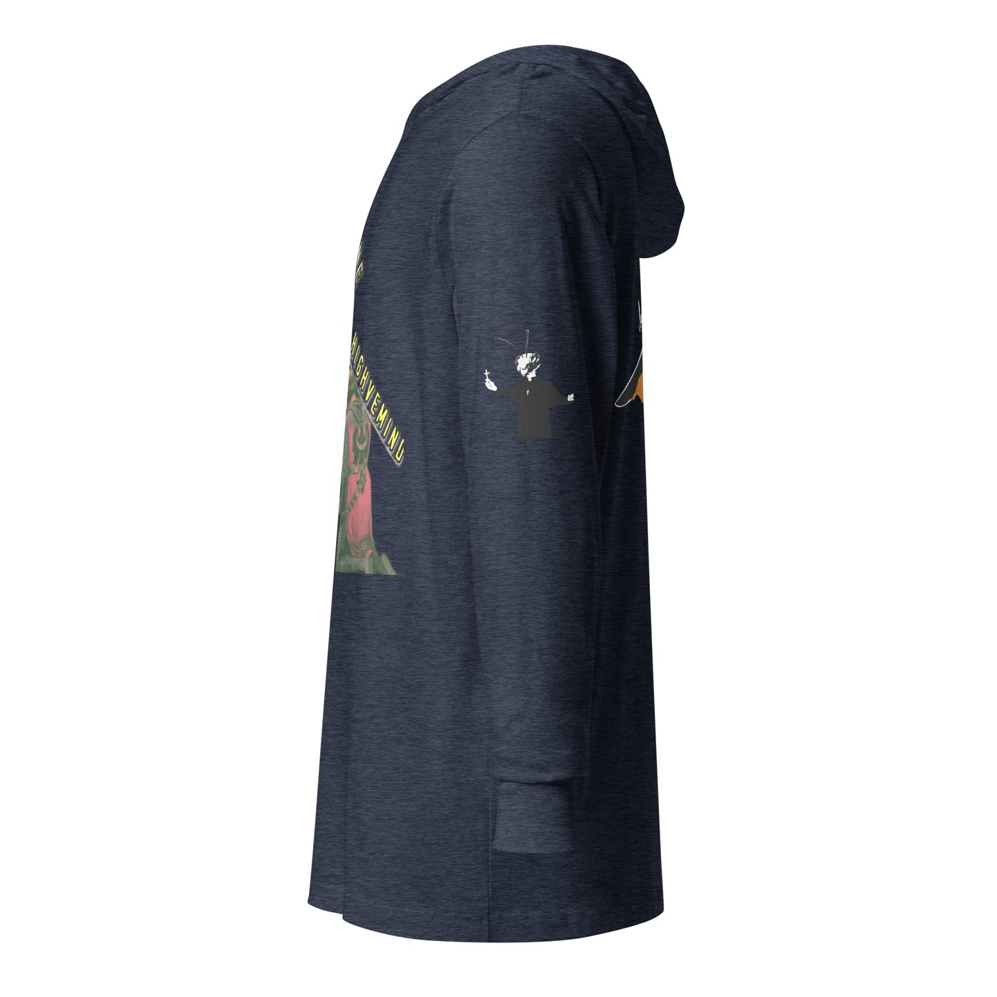 Zack Bone Knighted Hooded long-sleeve tee