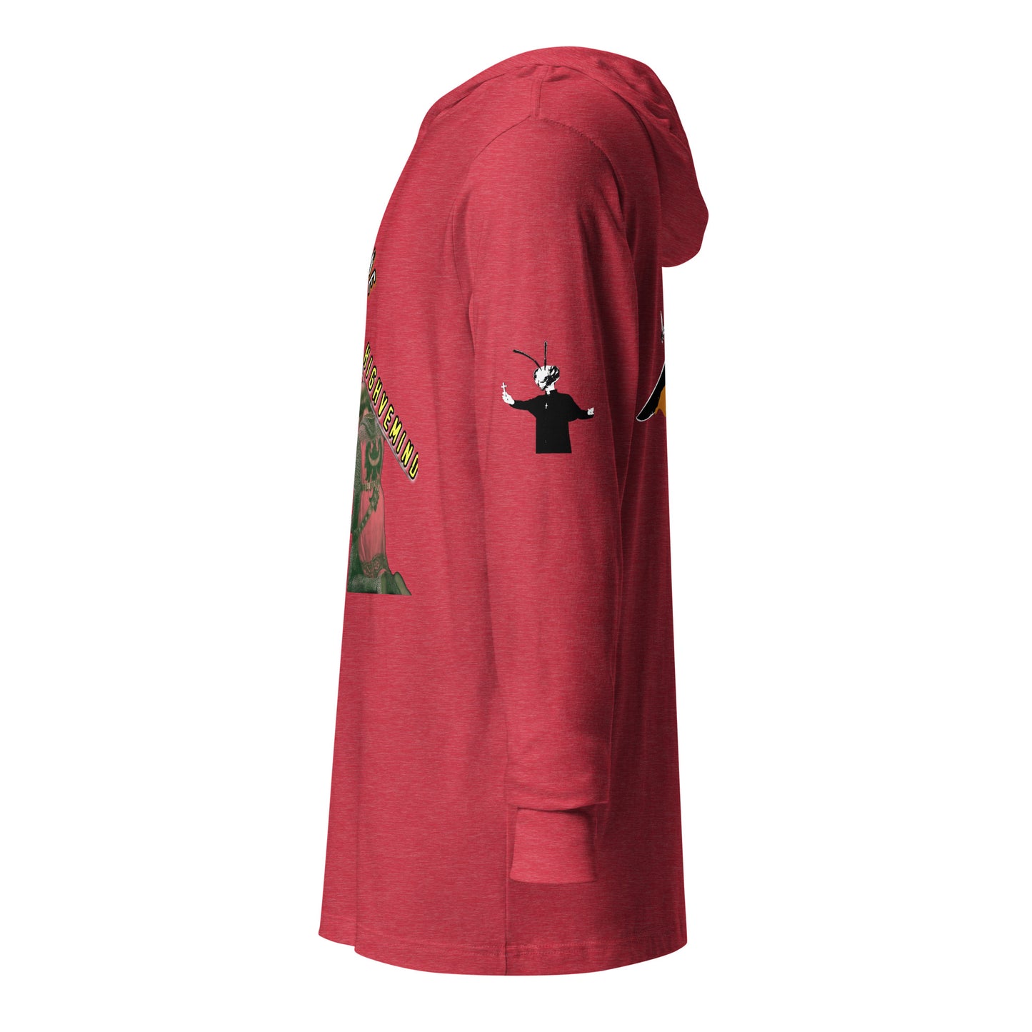 Zack Bone Knighted Hooded long-sleeve tee