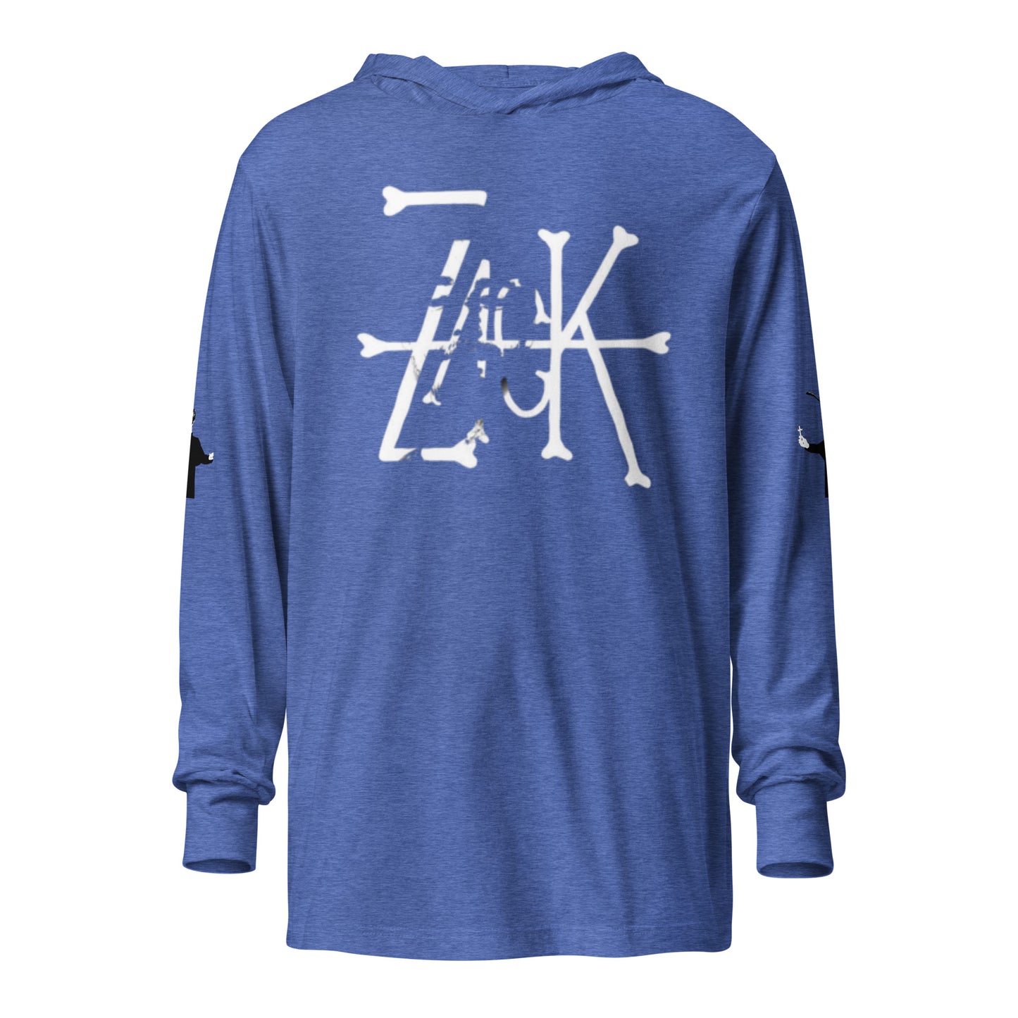 Classic Zack Bone Hooded long-sleeve tee