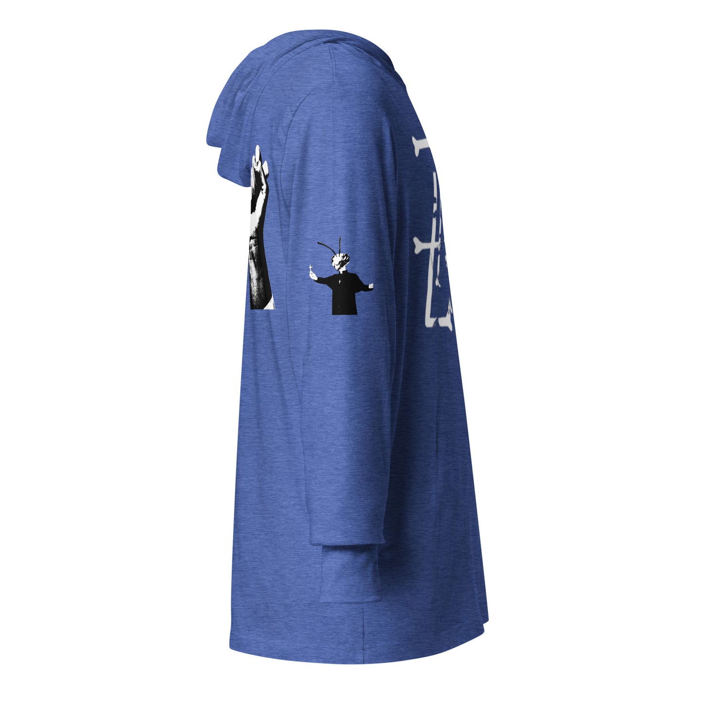 Classic Zack Bone Hooded long-sleeve tee