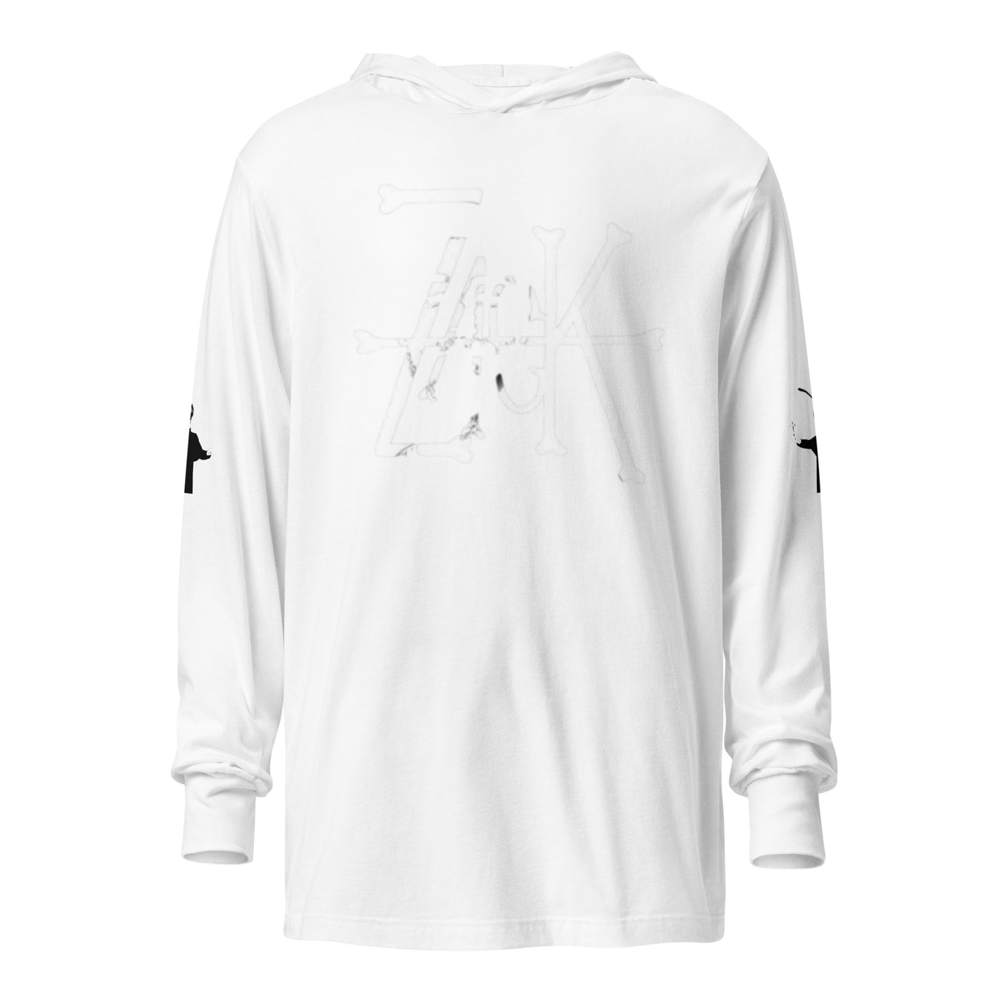 Classic Zack Bone Hooded long-sleeve tee