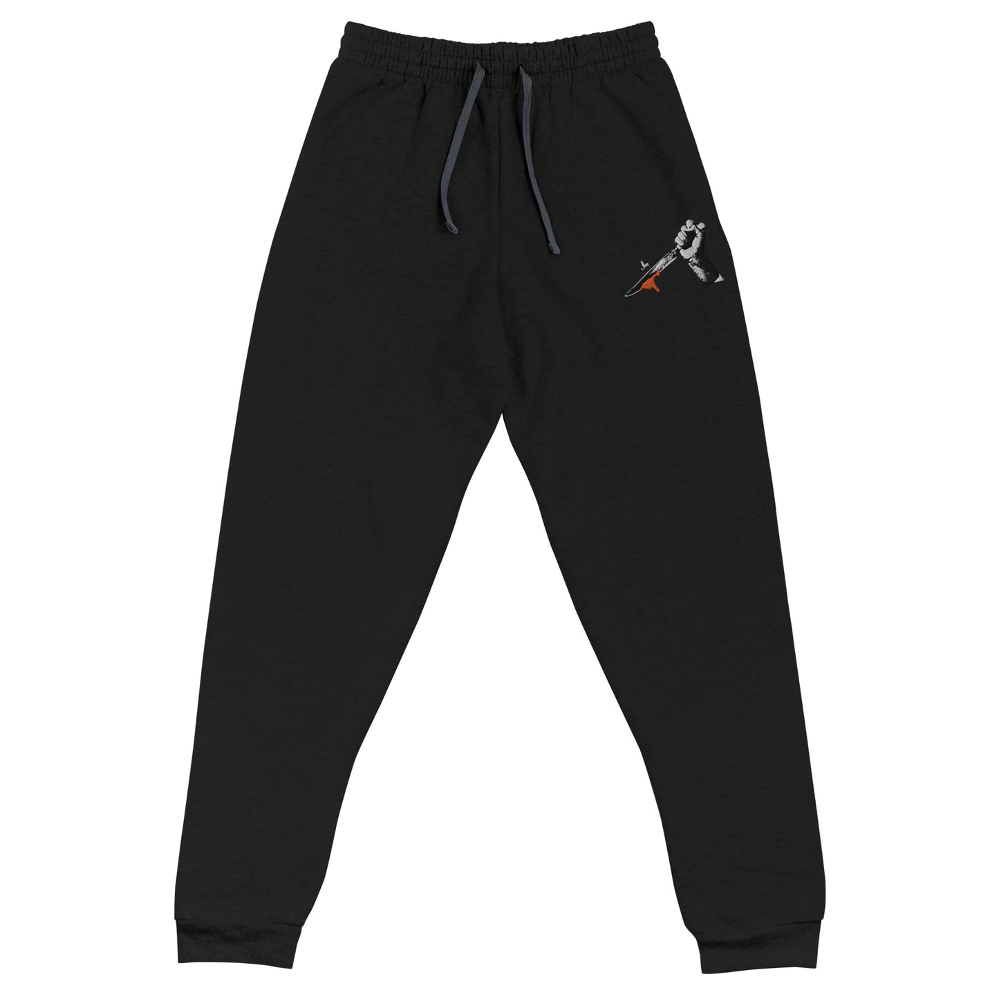 Bee Knife Embroidered Joggers
