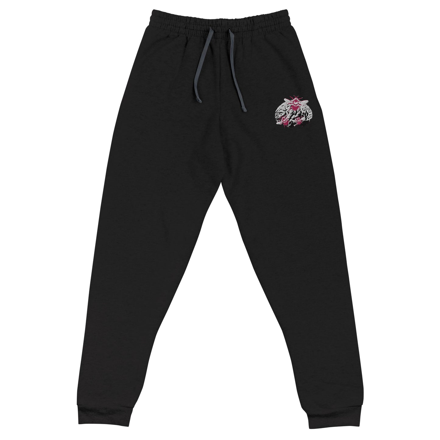 Bee Brain Embroidered Joggers
