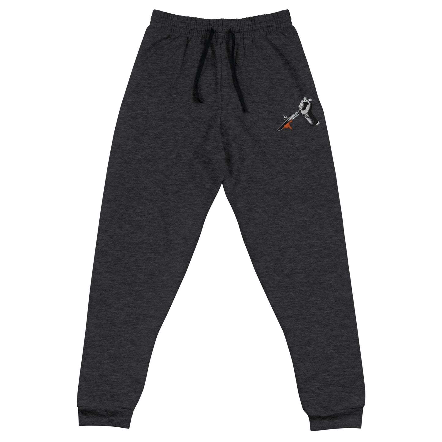 Bee Knife Embroidered Joggers