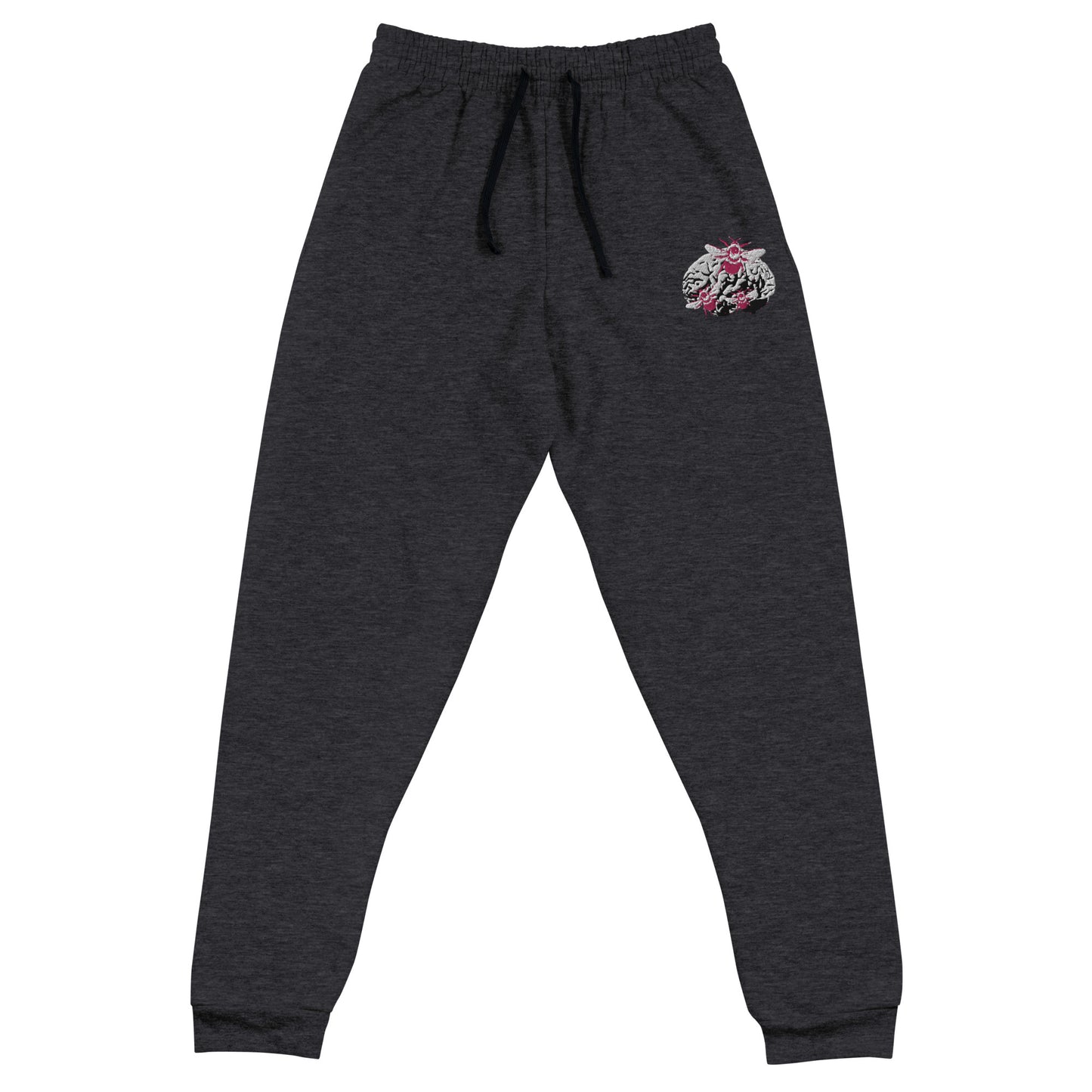 Bee Brain Embroidered Joggers