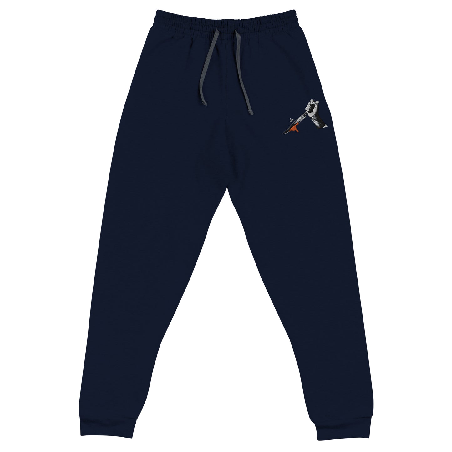 Bee Knife Embroidered Joggers