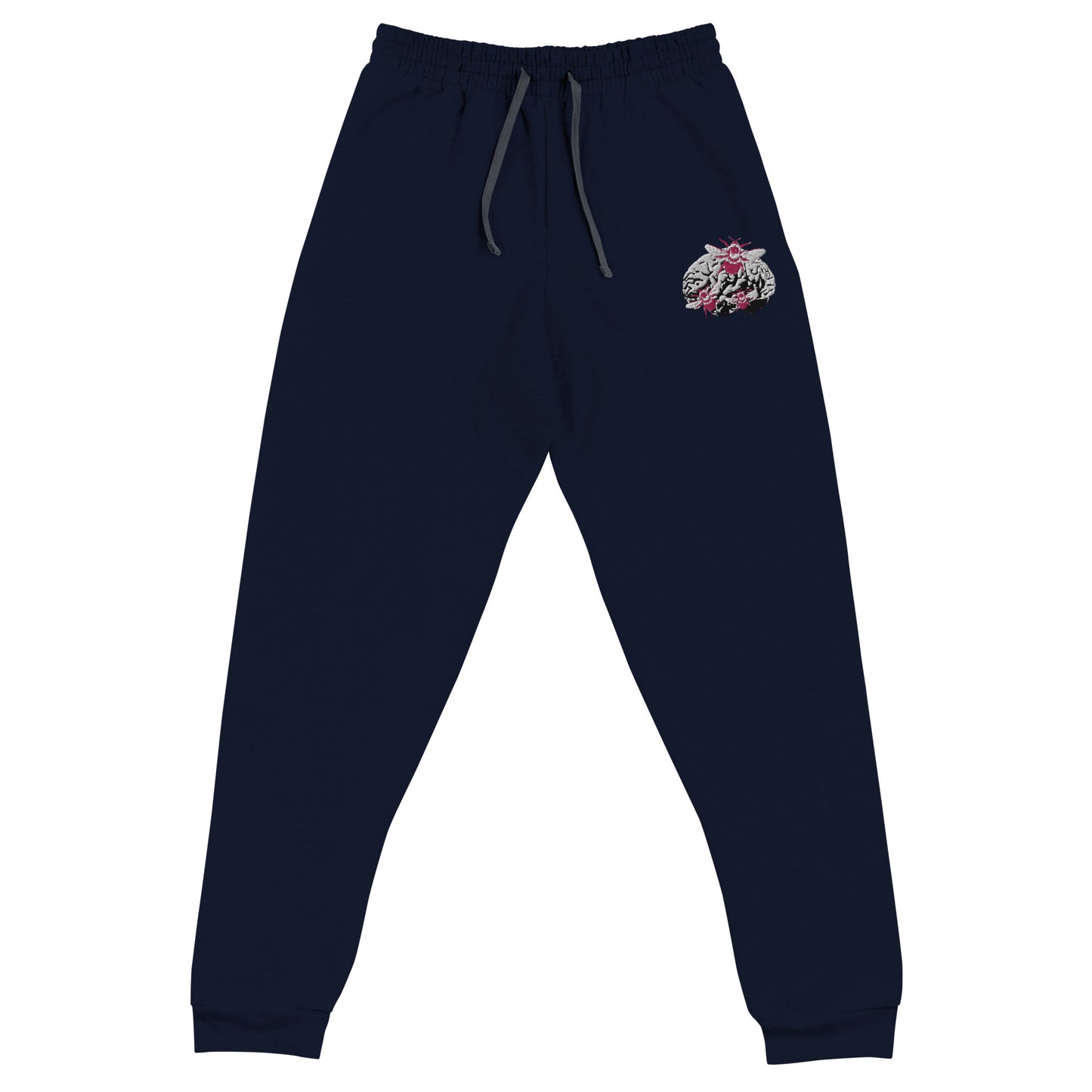 Bee Brain Embroidered Joggers