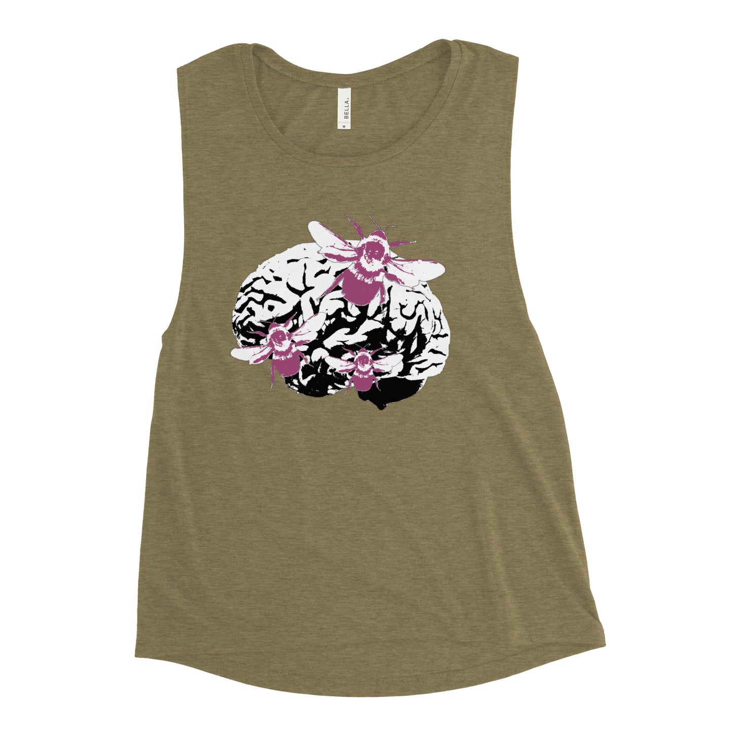 Bee Brain Ladies’ Tank