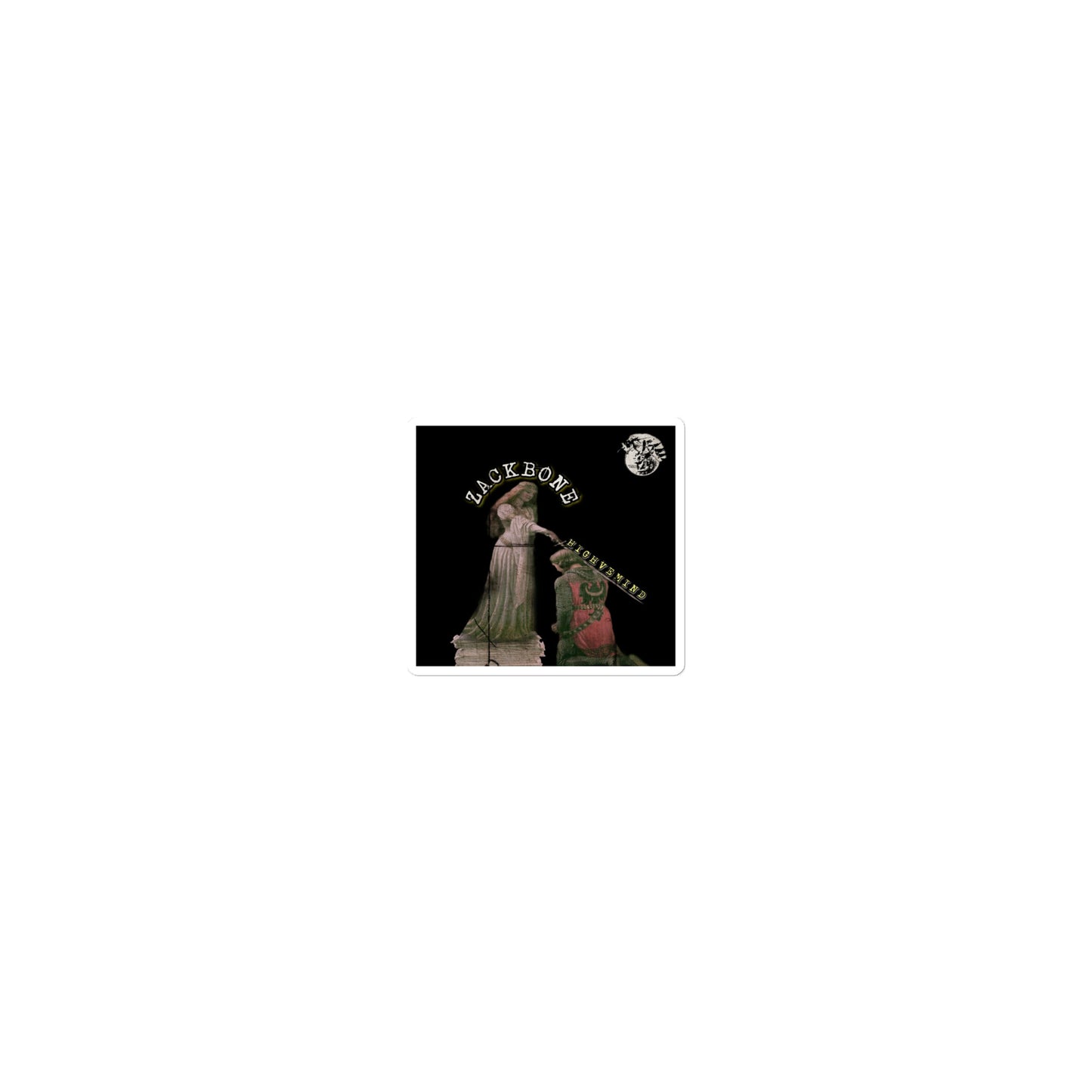 Zack Bone Knighted Sticker