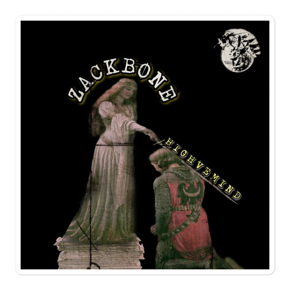 Zack Bone Knighted Sticker