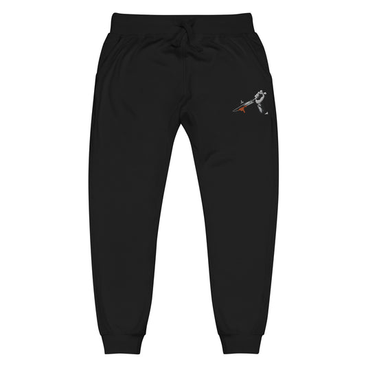 Embroidered Bee Knife Sweatpants