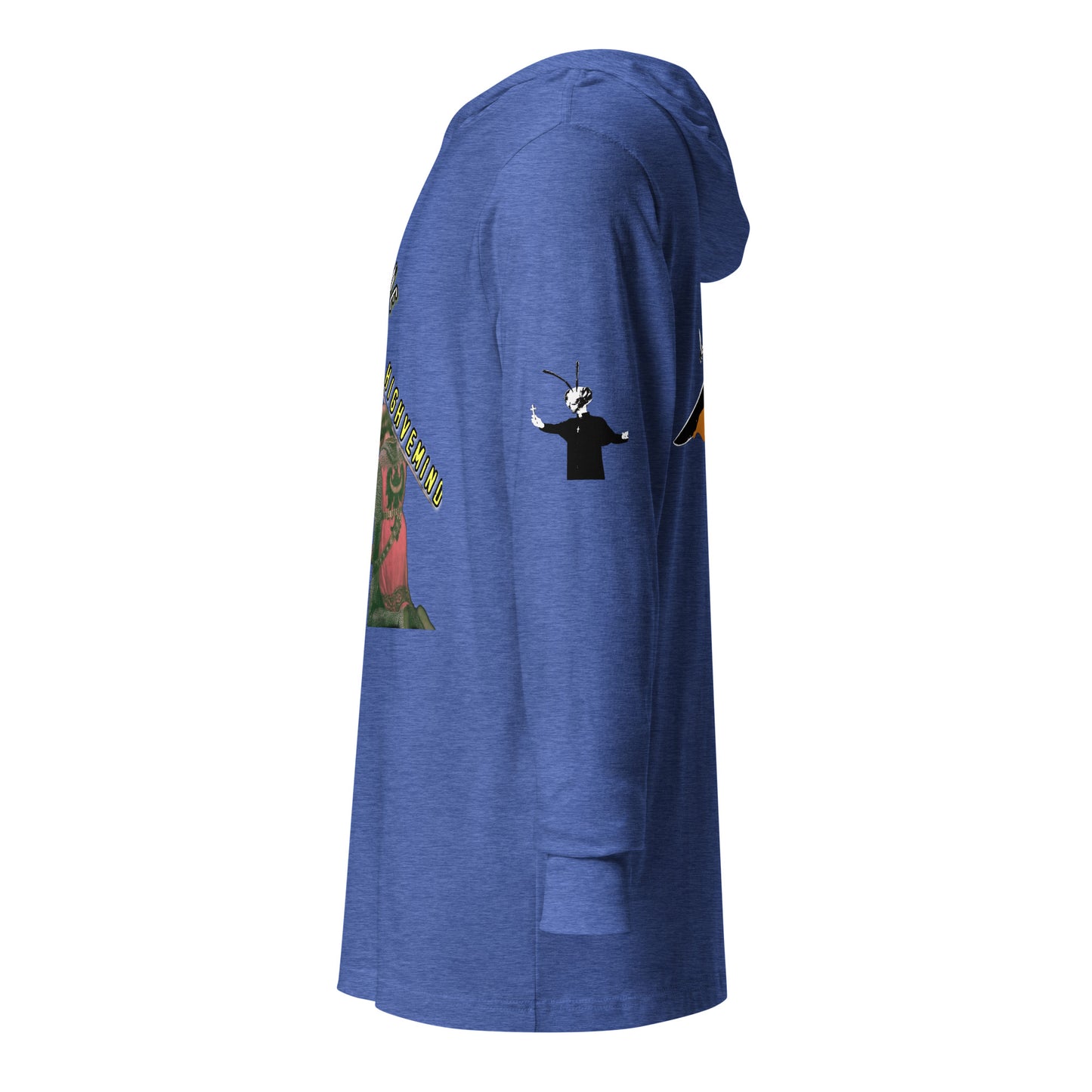 Zack Bone Knighted Hooded long-sleeve tee